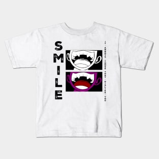 Smile Slogan Graphic Tee Kids T-Shirt